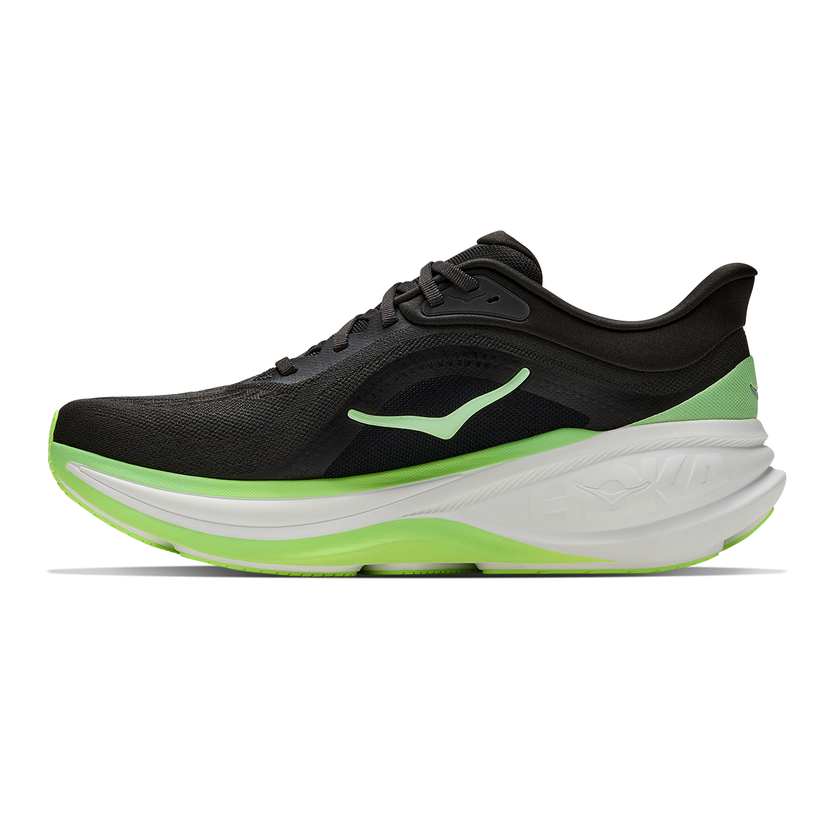 Hoka Clifton Pro — Cosmic Grey - Black — Size D — Width 7 — Lifestyle View
