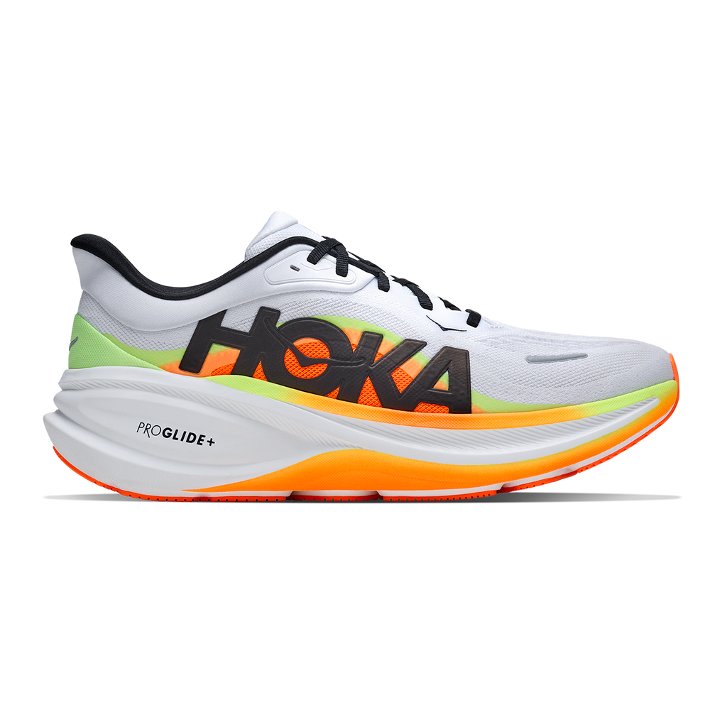 Hoka Clifton Pro — Cosmic Grey - Black — Size D — Width 7 — Front View