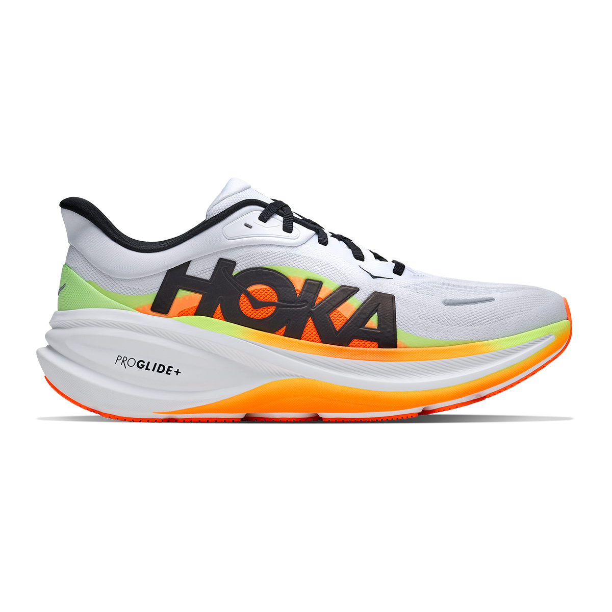 Hoka Clifton Pro — Cosmic Grey - Black — Size D — Width 7 — Front View