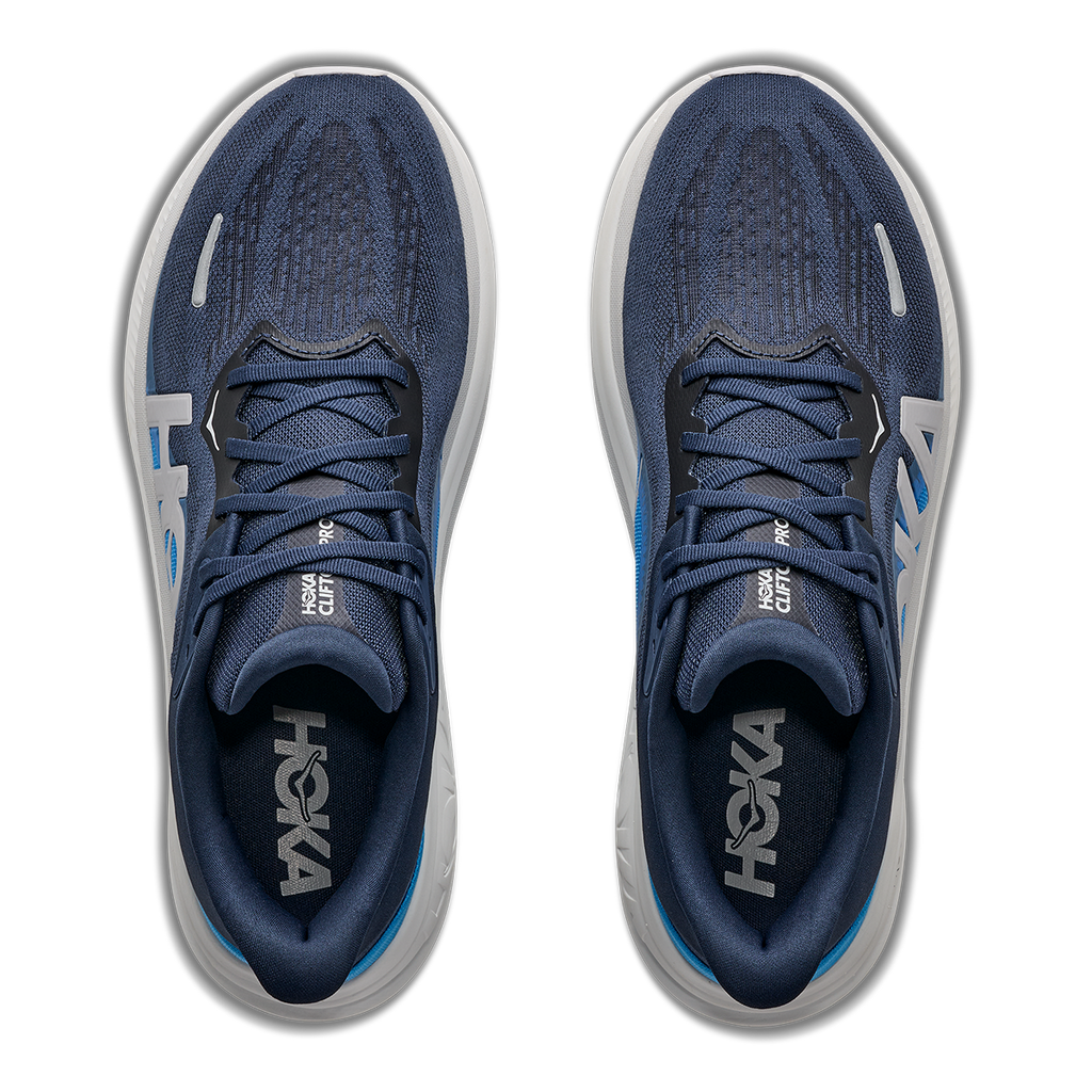 Hoka Clifton Pro — Cosmic Grey - Black — Size D — Width 7 — Alternate View 31
