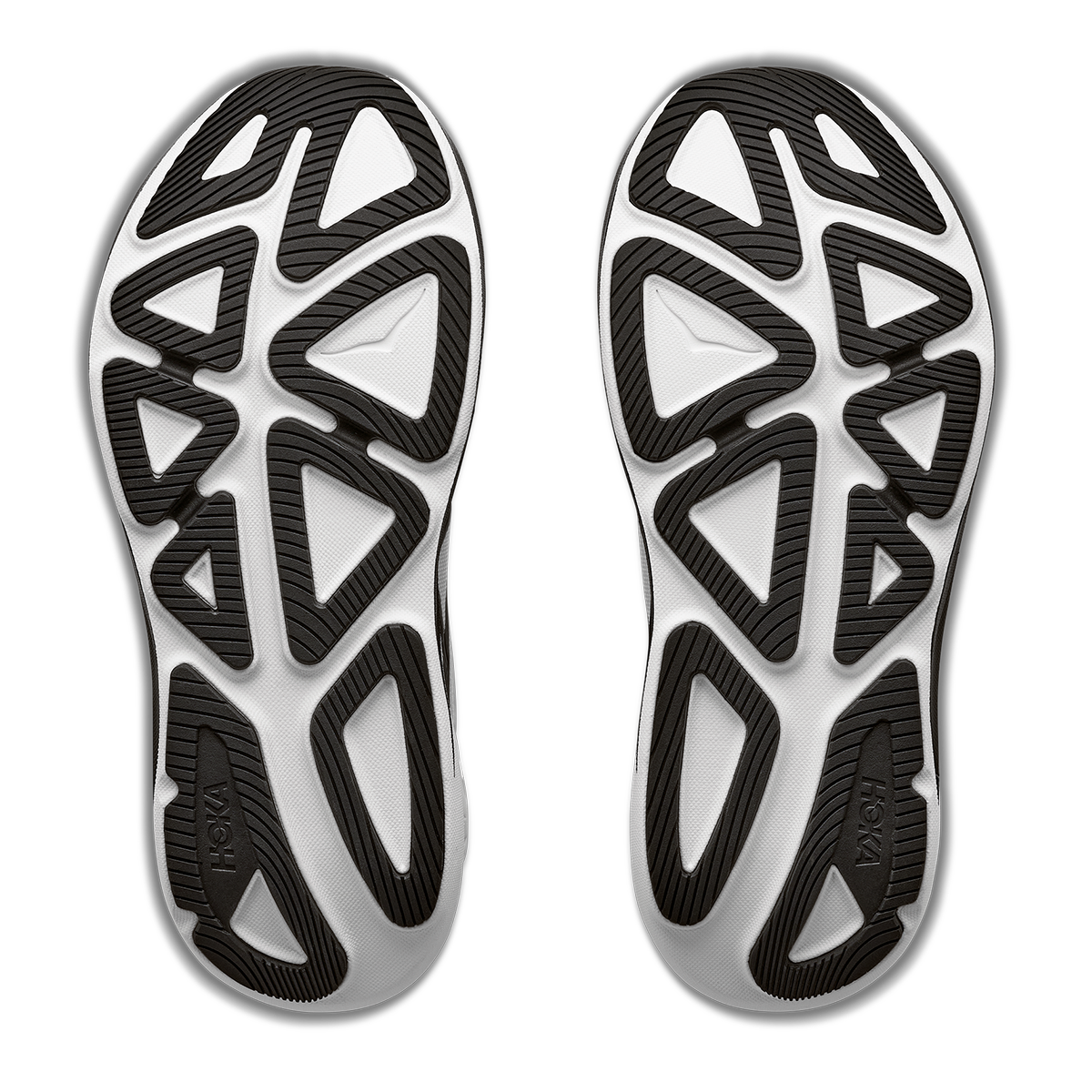 Hoka Clifton Pro — Cosmic Grey - Black — Size D — Width 7 — Alternate View 36