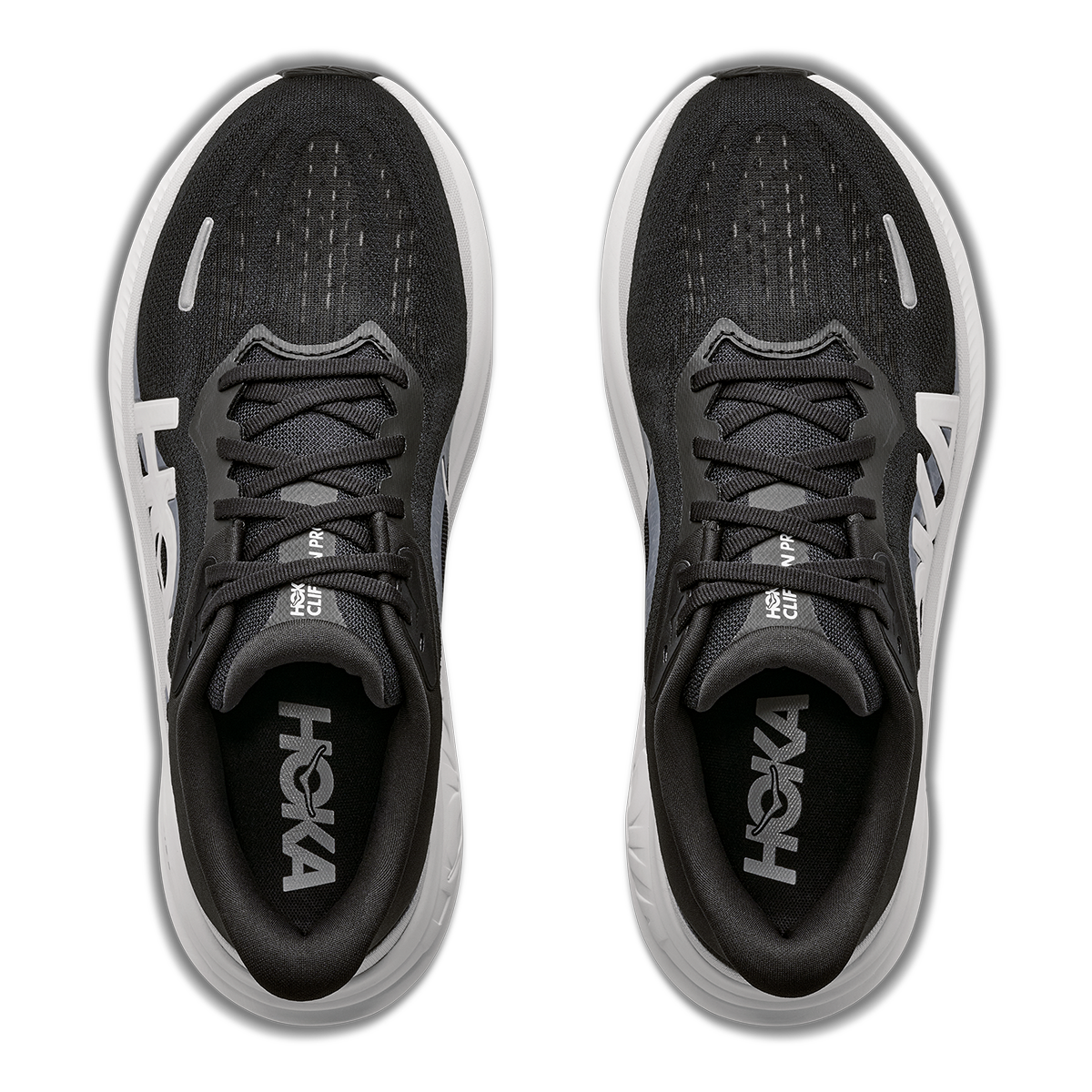 Hoka Clifton Pro — Cosmic Grey - Neon Yuzu — Size B — Width 5 — Alternate View 35