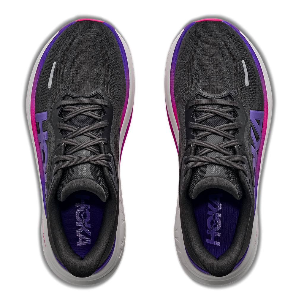 Hoka Clifton Pro — Cosmic Grey - Neon Yuzu — Size B — Width 5 — Alternate View 15