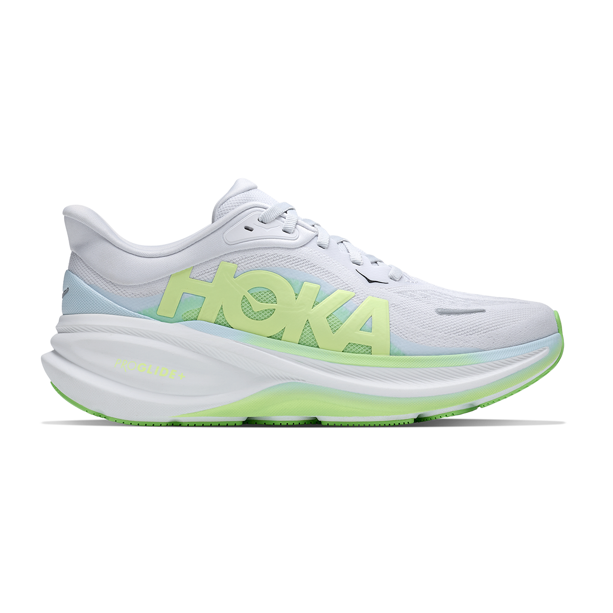 Hoka Clifton Pro — Cosmic Grey - Neon Yuzu — Size B — Width 5 — Front View