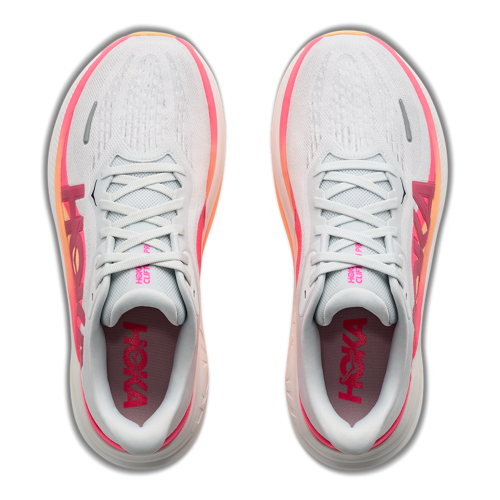 Hoka Clifton Pro — Cosmic Grey - Neon Yuzu — Size B — Width 5 — Alternate View 31