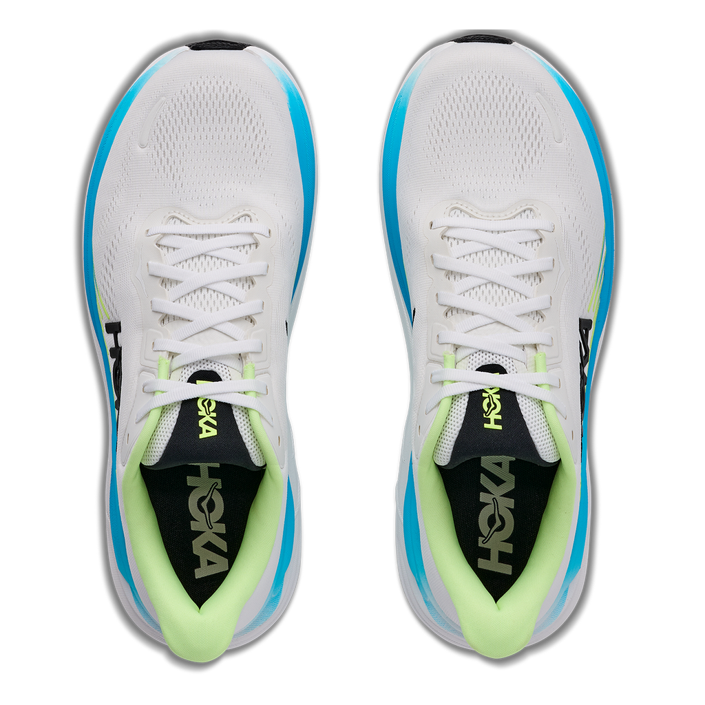 Hoka Clifton 11 — Frost - Black — Size D — Width 7 — Back View