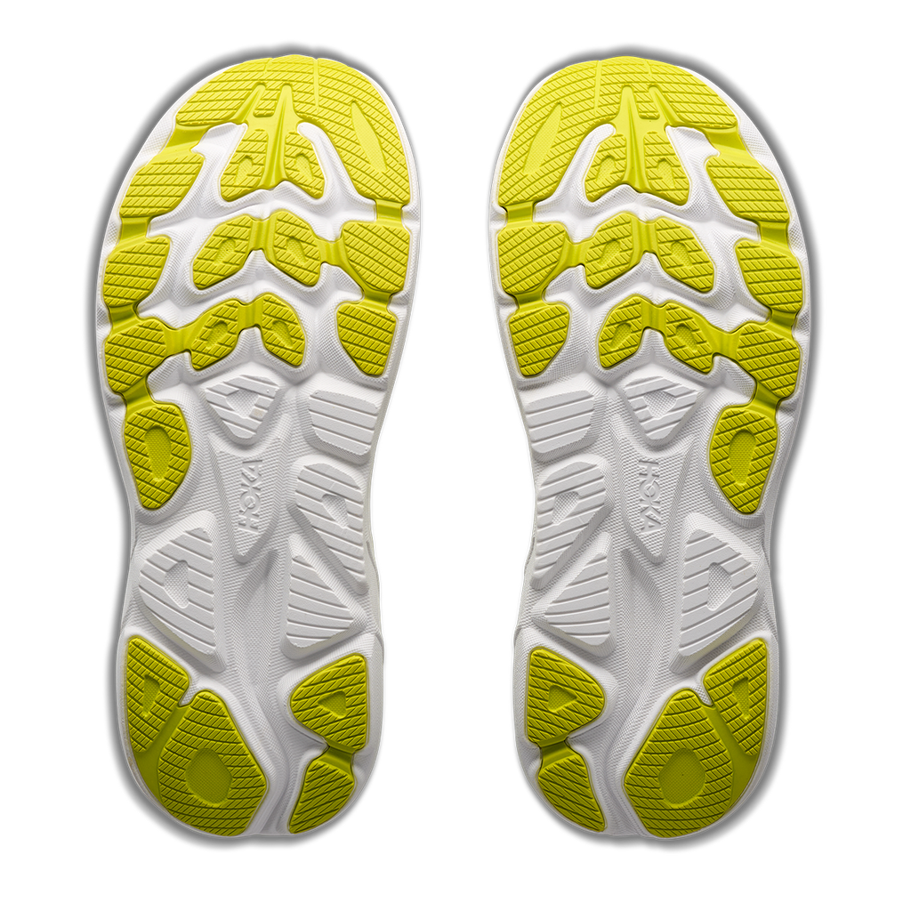 Hoka Clifton 11 — Neon Yuzu - Frost — Size B — Width 4 — Top View