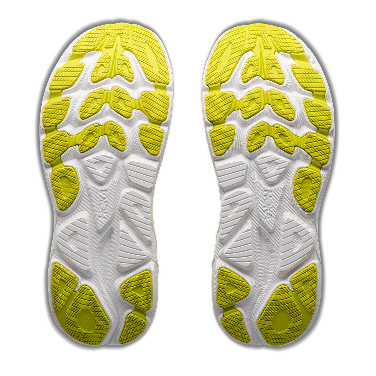 Hoka Clifton 11 — Neon Yuzu - Frost — Size B — Width 4 — Top View