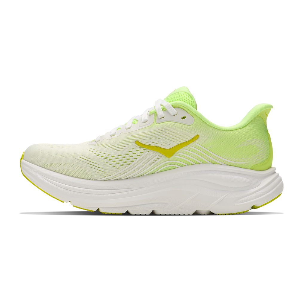 Hoka Clifton 11 — Neon Yuzu - Frost — Size B — Width 4 — Side View