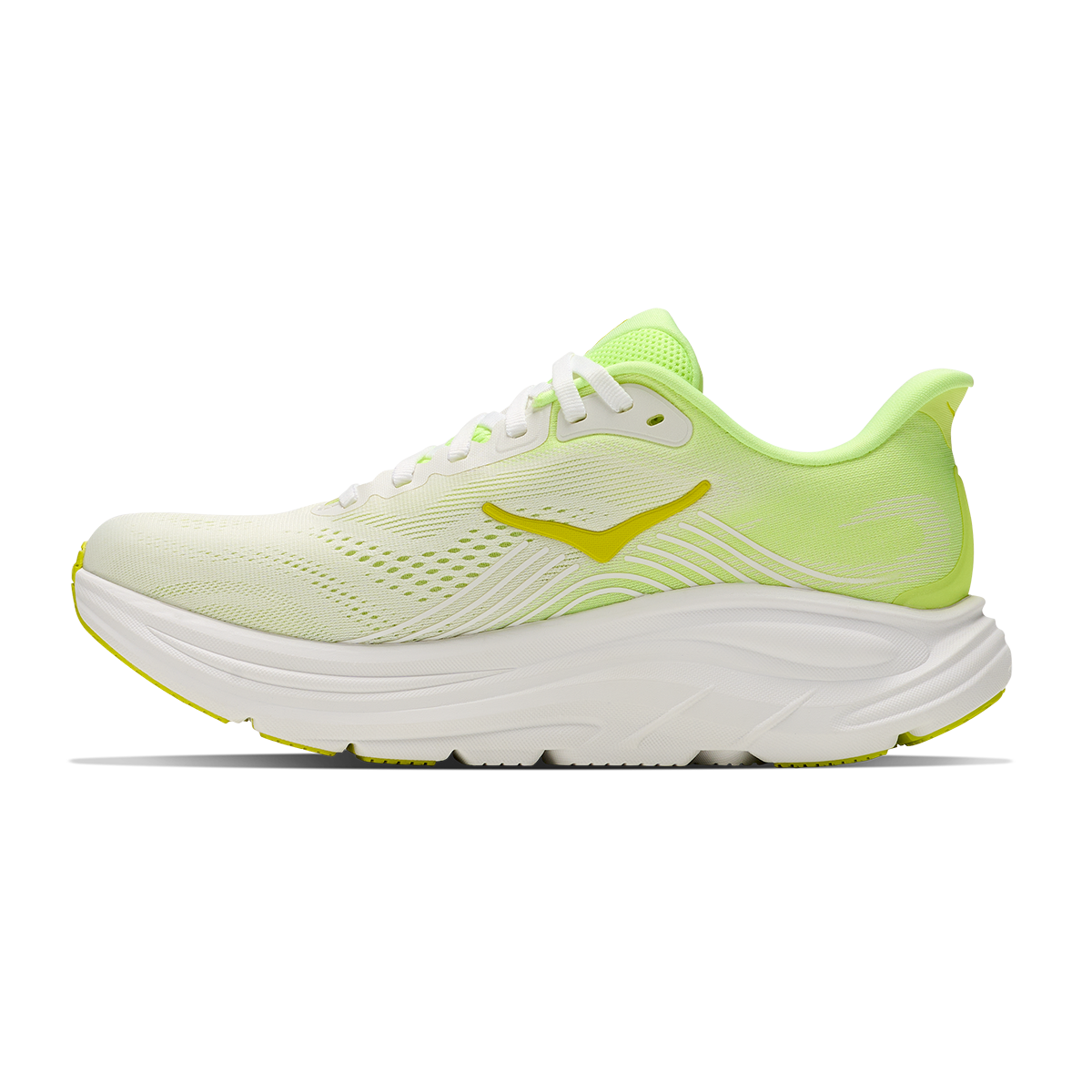 Hoka Clifton 11 — Neon Yuzu - Frost — Size B — Width 4 — Side View