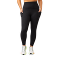 F2R Lux Elastic Free Super High Rise Side Pocket Ankle Tight — Naval Academy — Size XSmall — Front View