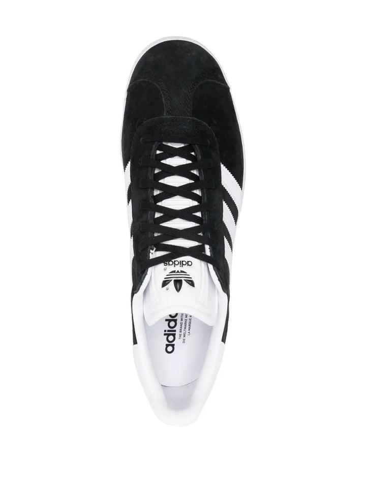 adidas Gazelle Cblack/White/Goldmt Sneakers — Same as shown — Size US M 3.5 - US W 5 — Top View
