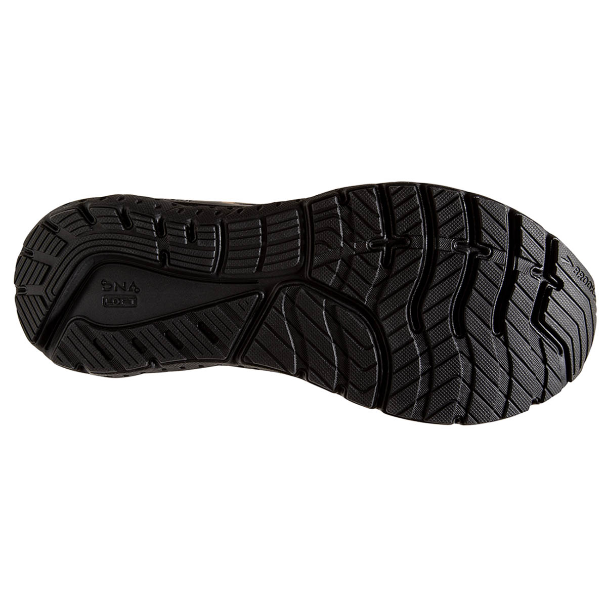 Brooks Glycerin 18 Run Wild — Black - Blackened Pearl - Latte — Size B — Width 10.5 — Top View