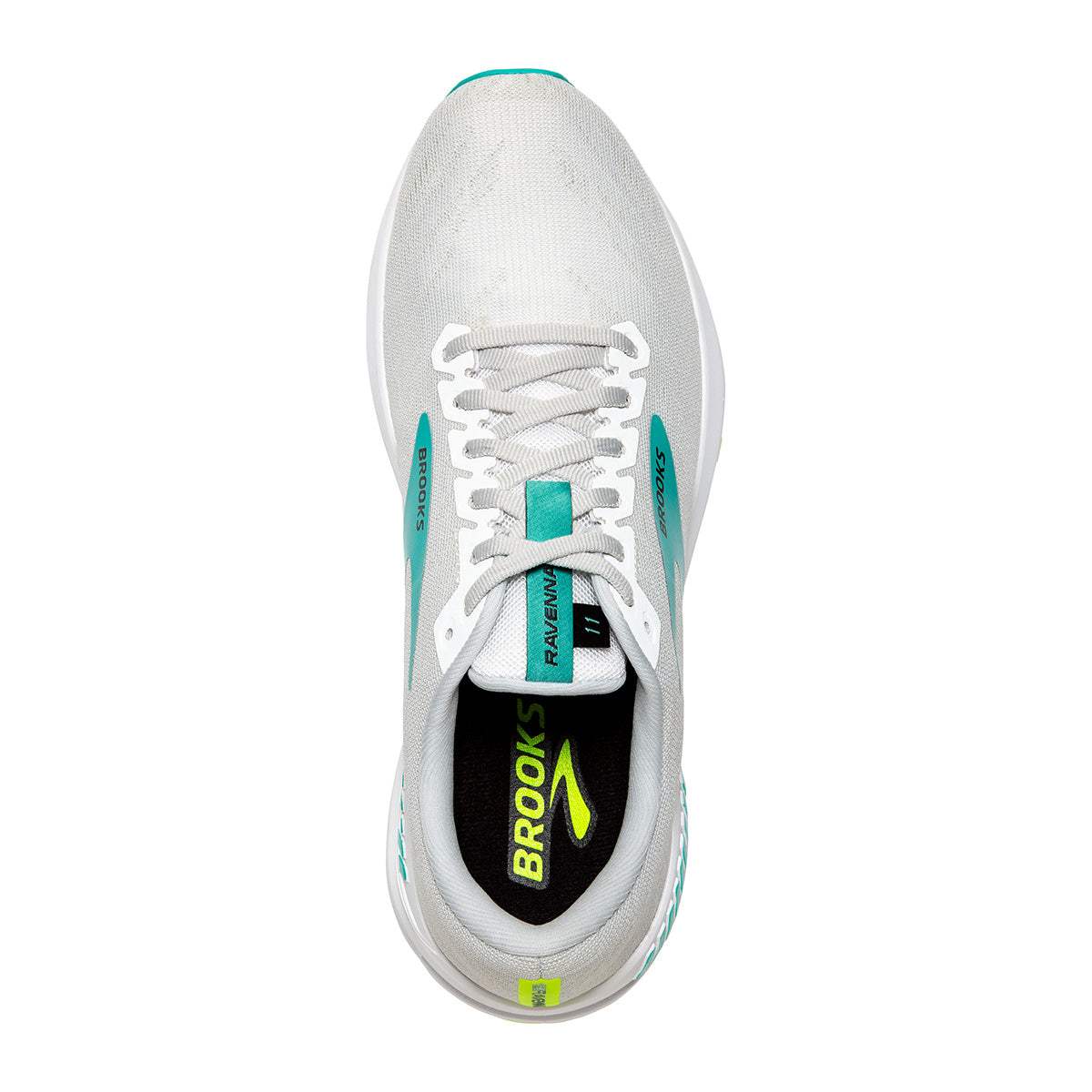 Brooks Ravenna 11 — Light Blue - Alloy - Grey — Size B — Width 10.5 — Alternate View 15