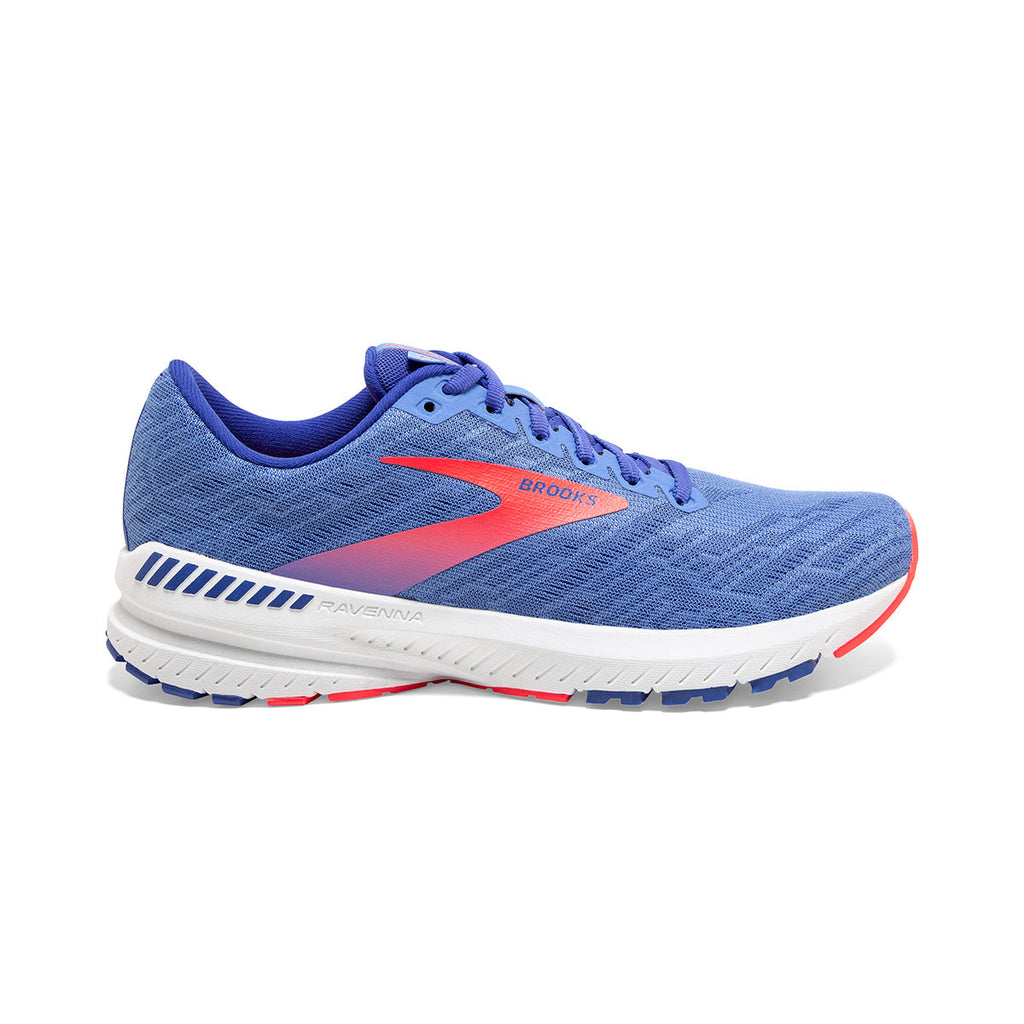Brooks Ravenna 11 — Light Blue - Alloy - Grey — Size B — Width 10.5 — Front View