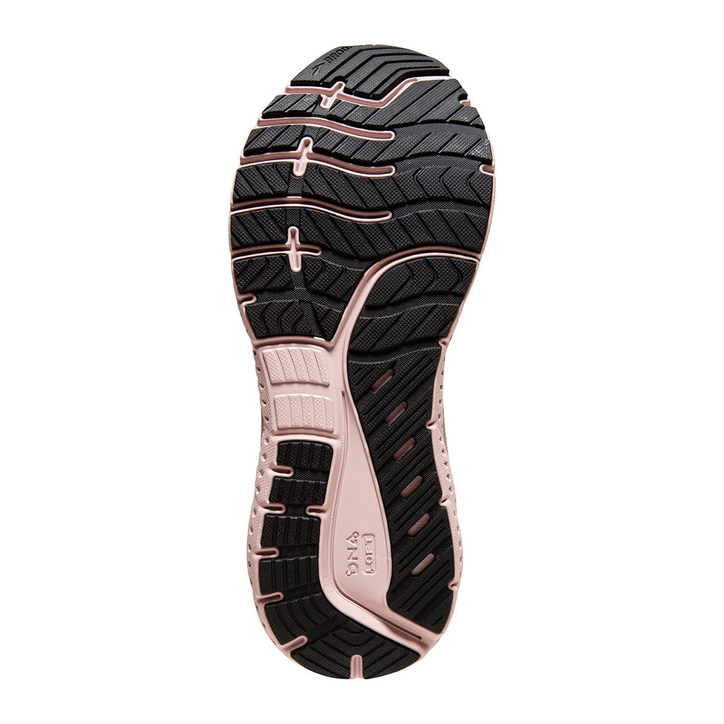 Brooks Transcend 7 — Black - Ebony - Blue Bird — Size B — Width 9.5 — Top View