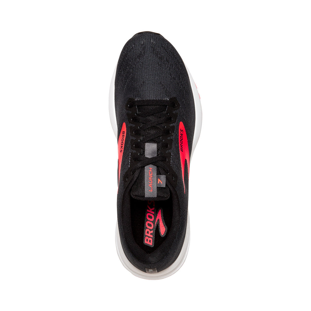 Brooks Launch 7 — Black - Pearl - Hushed Violet — Size B — Width 10.5 — Alternate View 19
