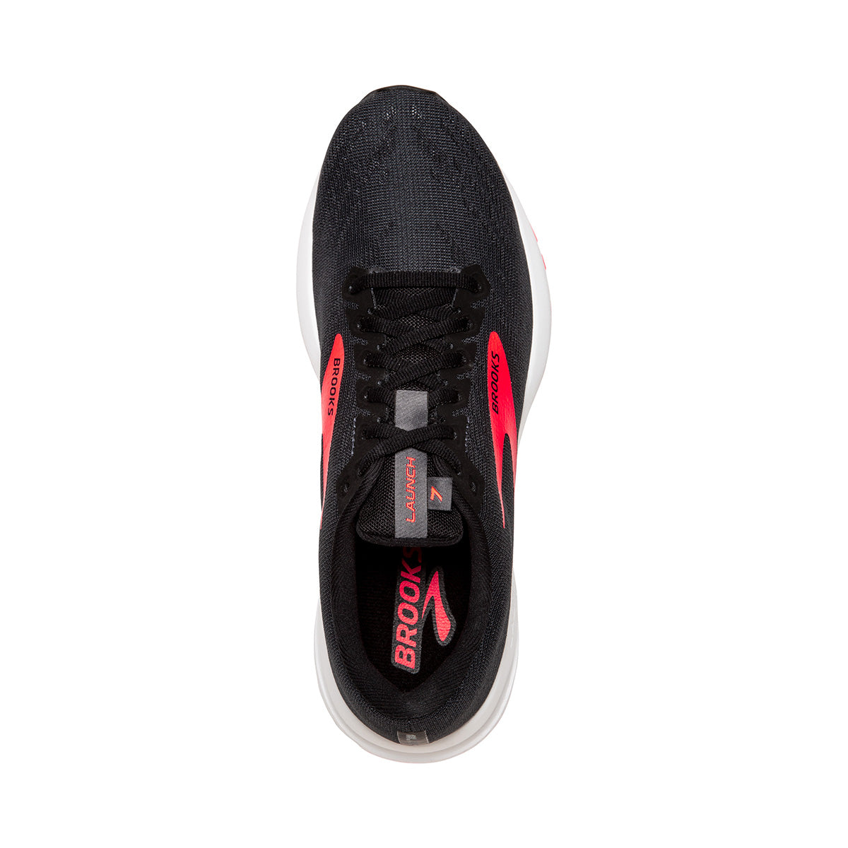 Brooks Launch 7 — Black - Pearl - Hushed Violet — Size B — Width 10.5 — Alternate View 19