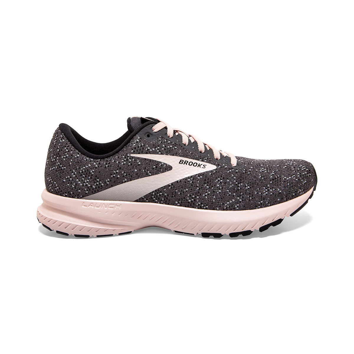 Brooks Launch 7 — Black - Pearl - Hushed Violet — Size B — Width 10.5 — Alternate View 9