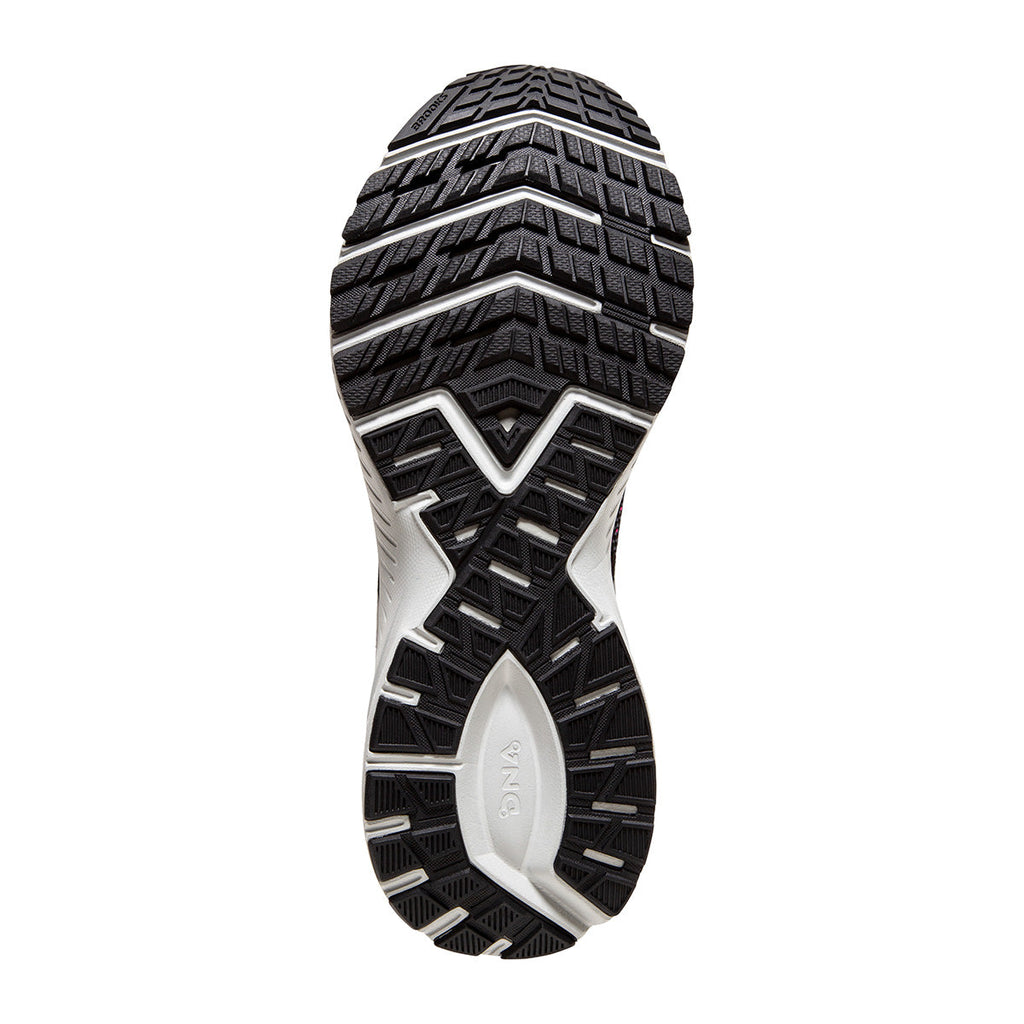 Brooks Launch 7 — Black - Pearl - Hushed Violet — Size B — Width 10.5 — Top View