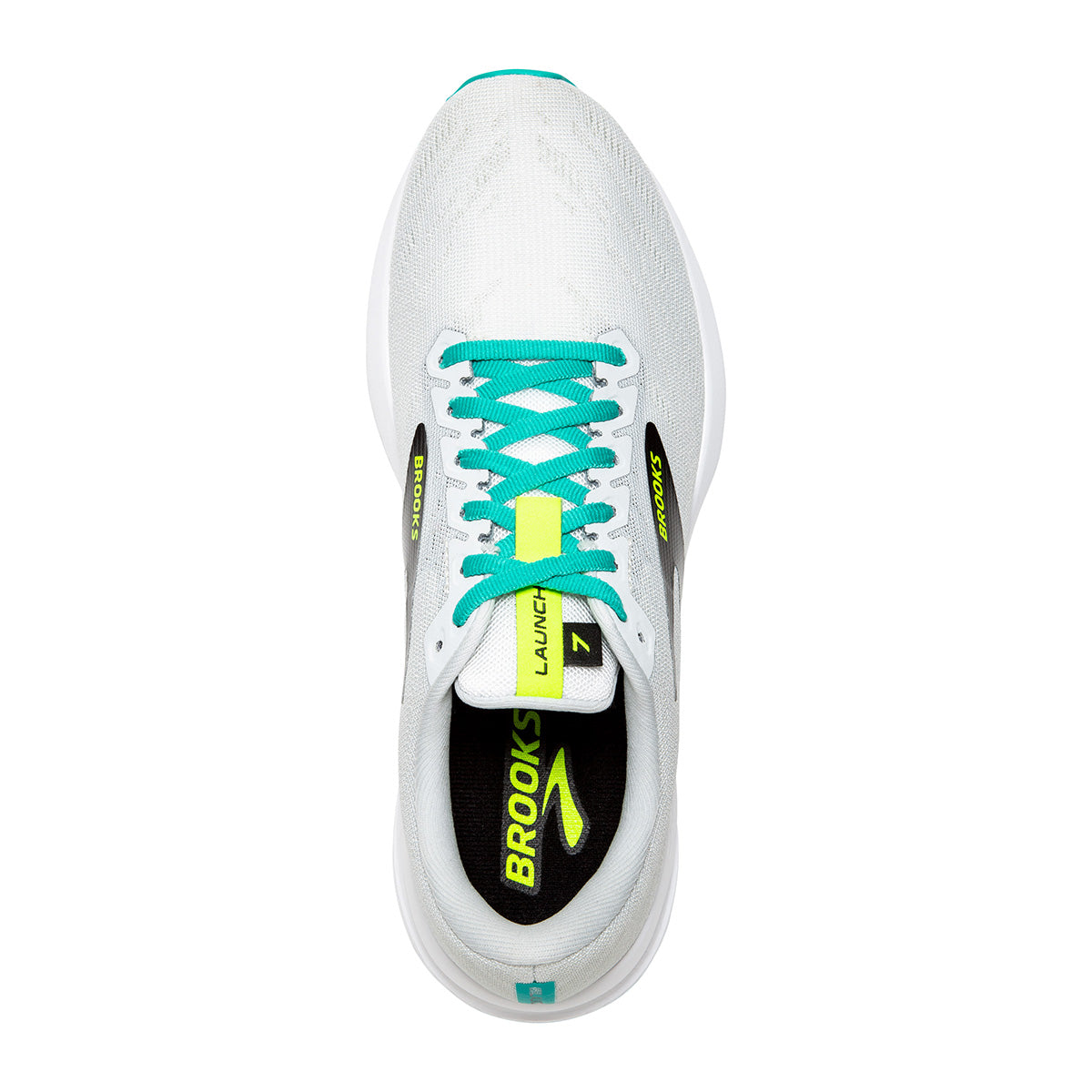 Brooks Launch 7 — Black - Pearl - Hushed Violet — Size B — Width 10.5 — Alternate View 31