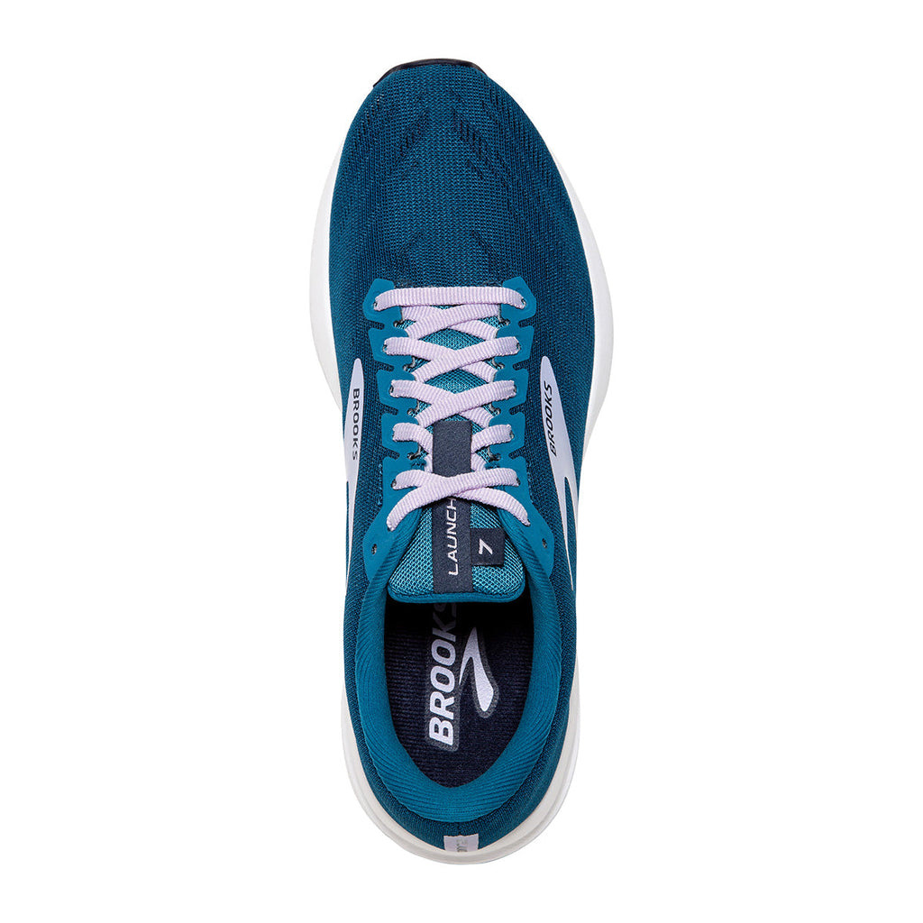 Brooks Launch 7 — Black - Pearl - Hushed Violet — Size B — Width 10.5 — Alternate View 27