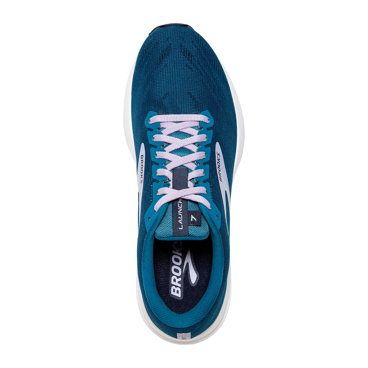 Brooks Launch 7 — Black - Pearl - Hushed Violet — Size B — Width 10.5 — Alternate View 27