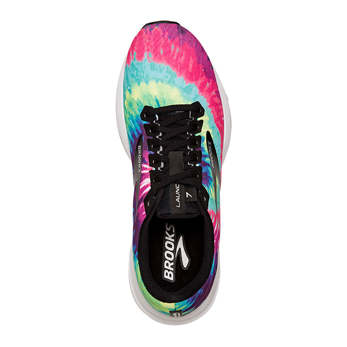 Brooks Launch 7 — Black - Pearl - Hushed Violet — Size B — Width 10.5 — Alternate View 23