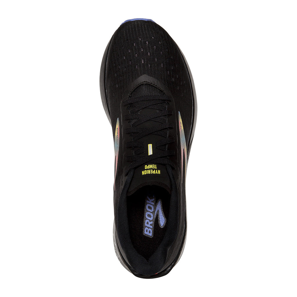 Brooks Hyperion Tempo Victory — Black - Red - Blue — Size B — Width 10 — Back View
