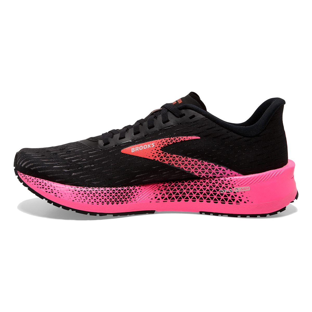 Brooks Hyperion Tempo — Black - Coral - Purple — Size B — Width 6 — Alternate View 15