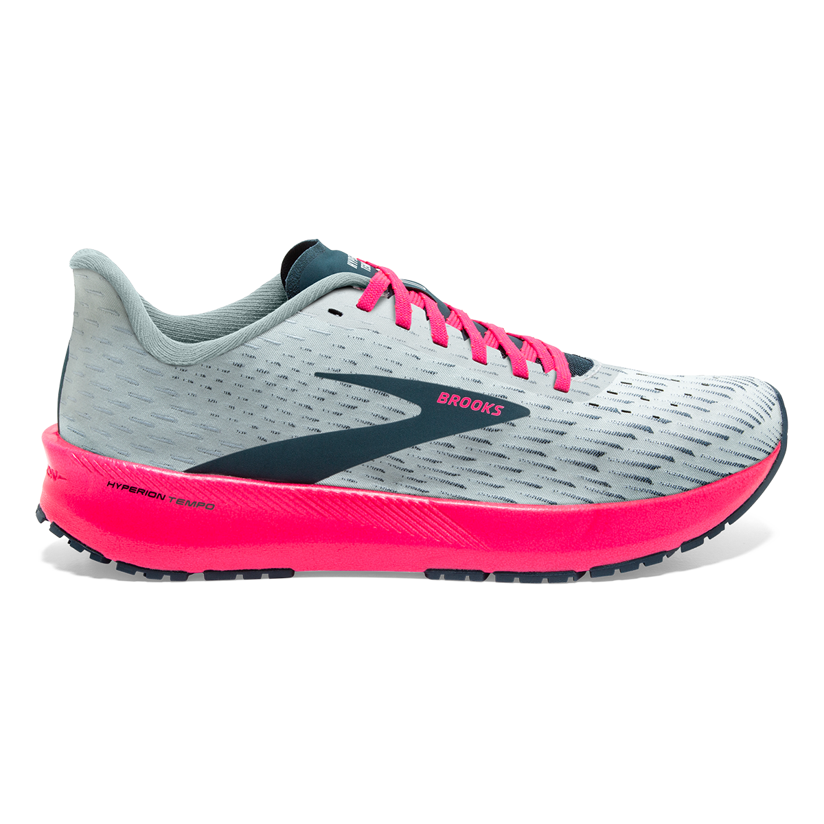 Brooks Hyperion Tempo — Black - Coral - Purple — Size B — Width 6 — Alternate View 41