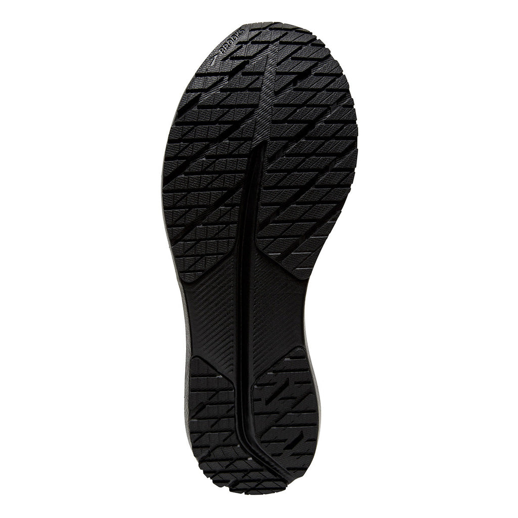 Brooks Hyperion Tempo Run Visible — White - Nightlife - Black — Size B — Width 10 — Top View