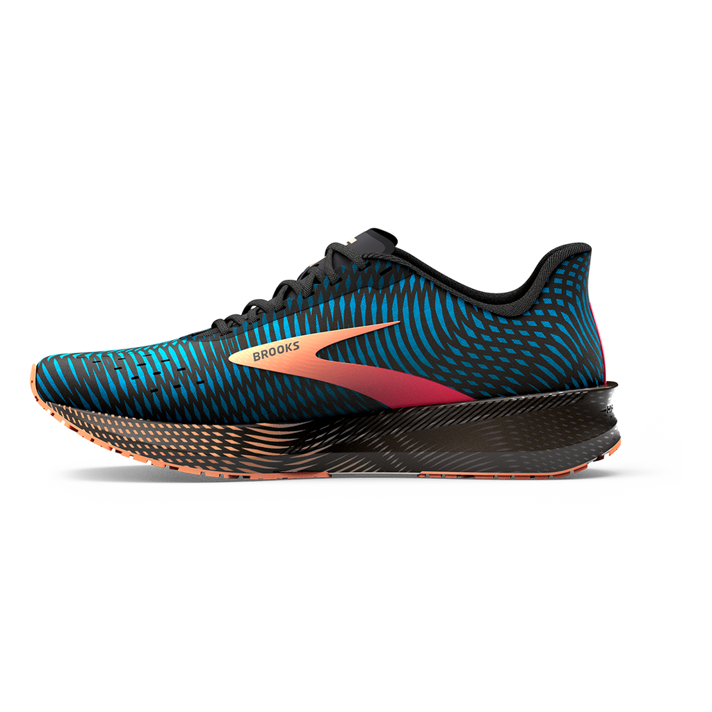 Brooks Hyperion Tempo — Black - Coral - Purple — Size B — Width 6 — Alternate View 26