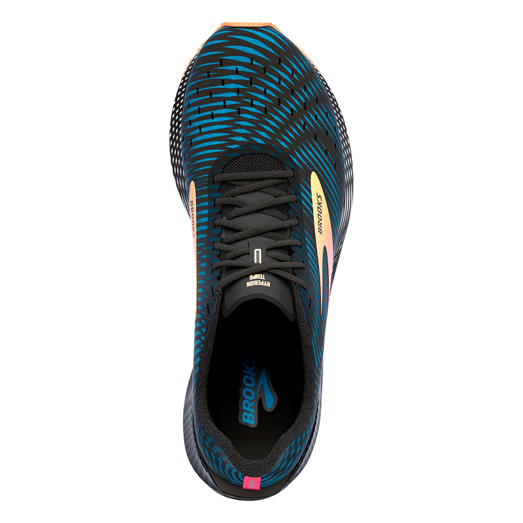 Brooks Hyperion Tempo — Black - Coral - Purple — Size B — Width 6 — Alternate View 27
