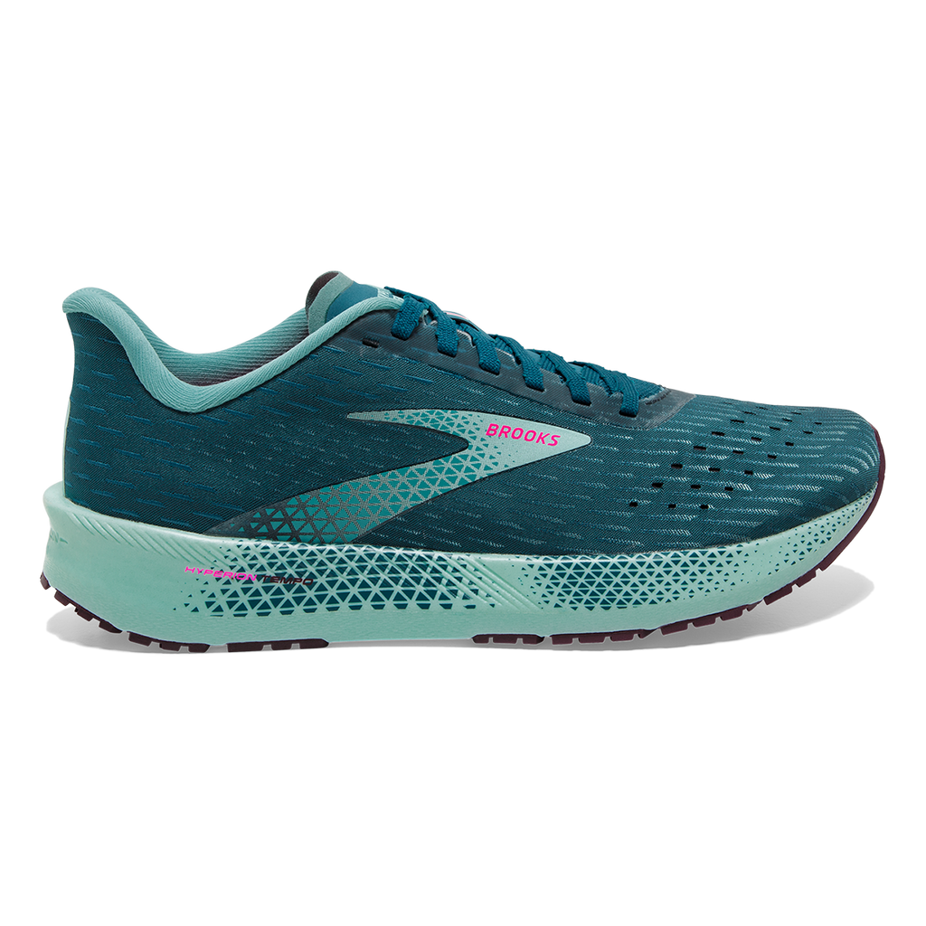 Brooks Hyperion Tempo — Black - Coral - Purple — Size B — Width 6 — Alternate View 29