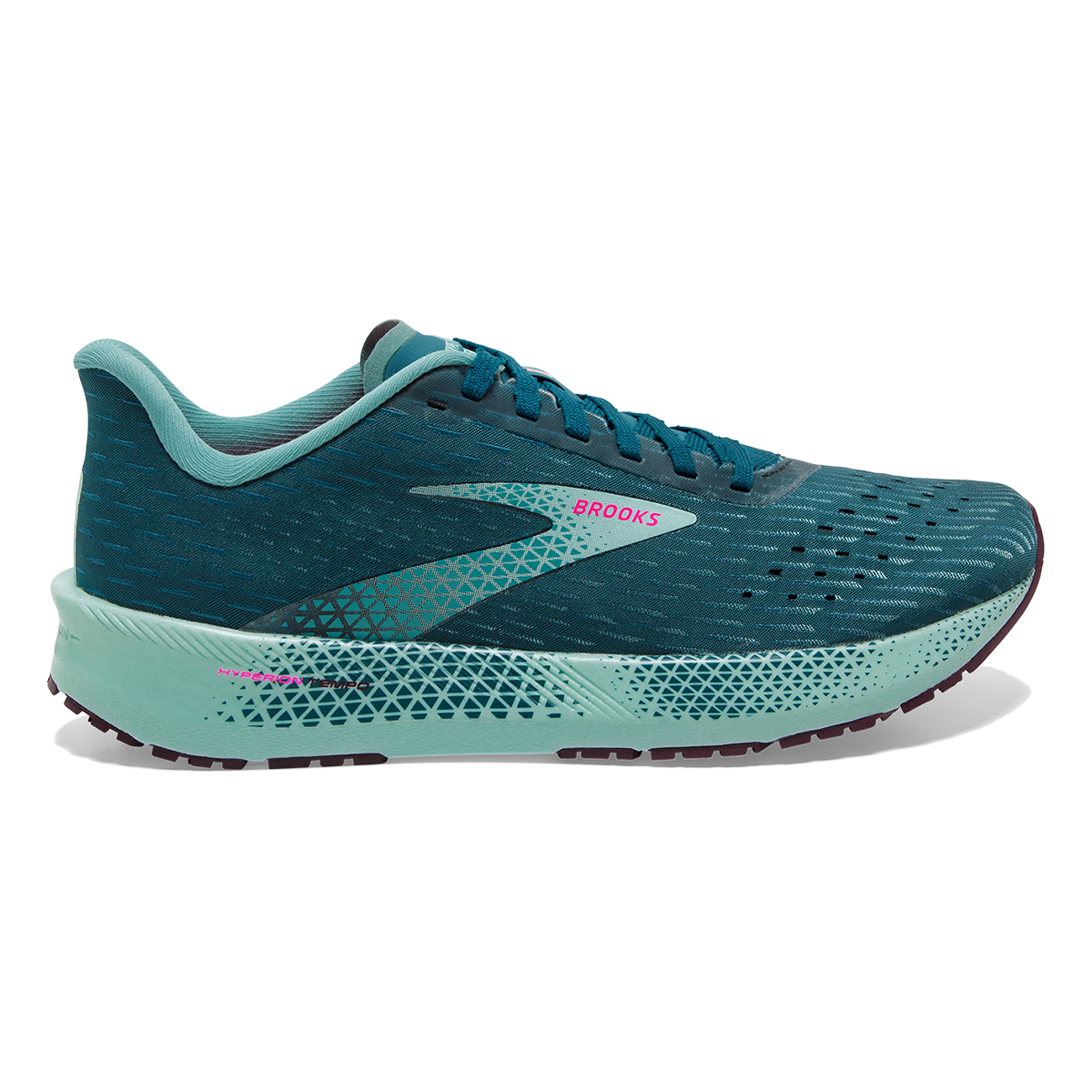 Brooks Hyperion Tempo — Black - Coral - Purple — Size B — Width 6 — Alternate View 29