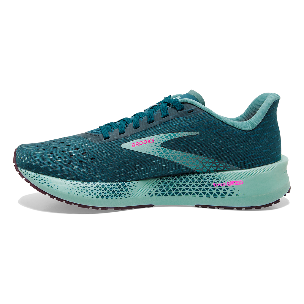 Brooks Hyperion Tempo — Black - Coral - Purple — Size B — Width 6 — Alternate View 30