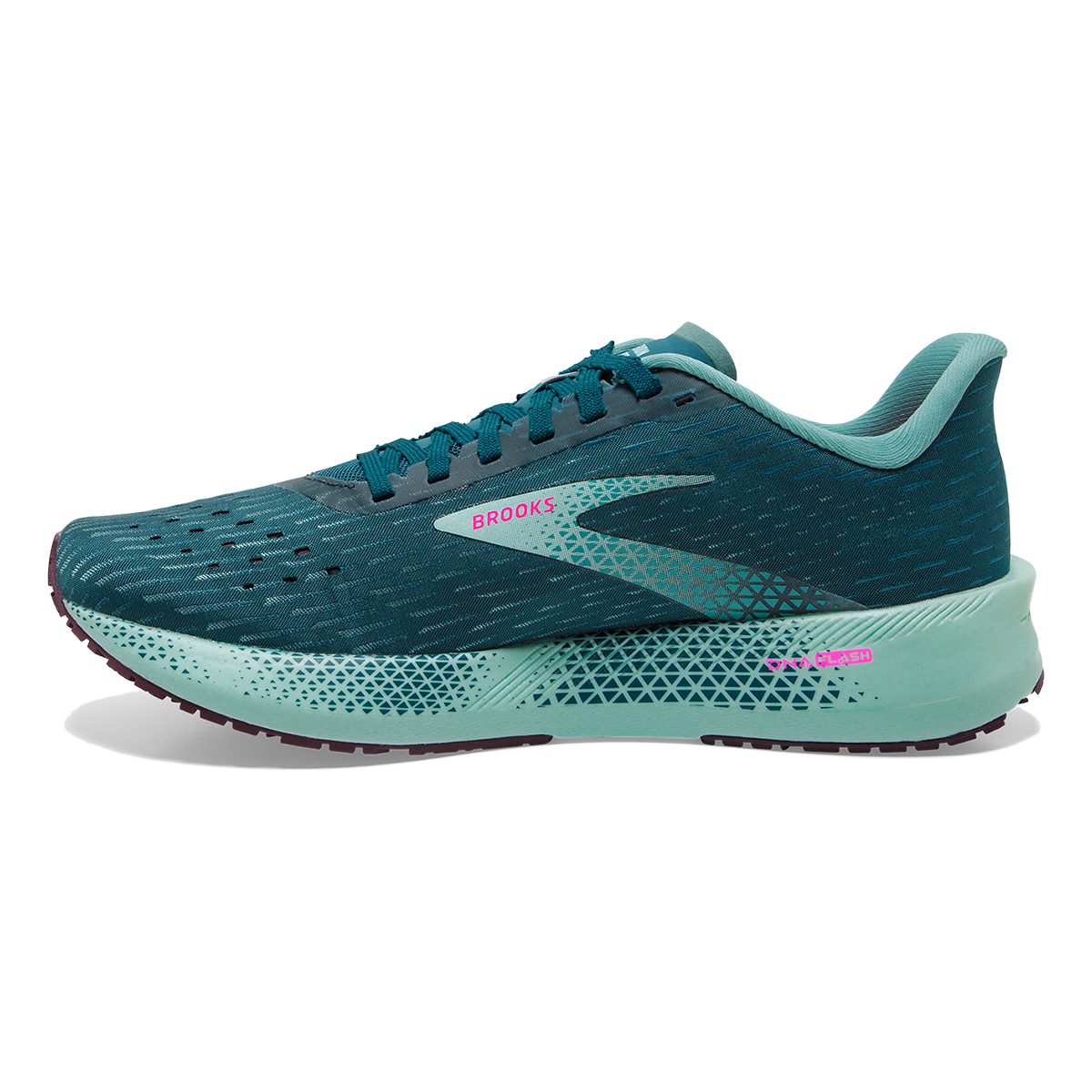 Brooks Hyperion Tempo — Black - Coral - Purple — Size B — Width 6 — Alternate View 30
