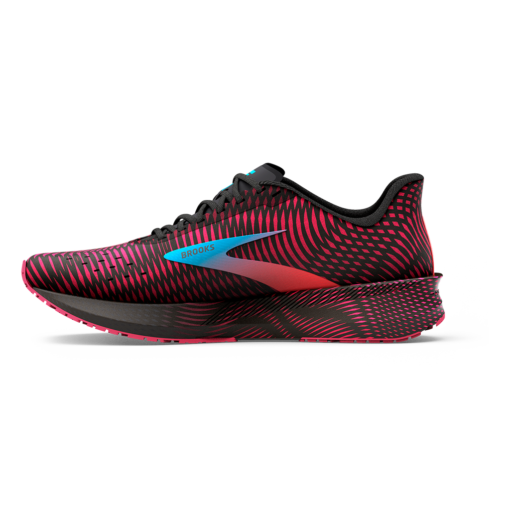 Brooks Hyperion Tempo — Black - Coral - Purple — Size B — Width 6 — Alternate View 34