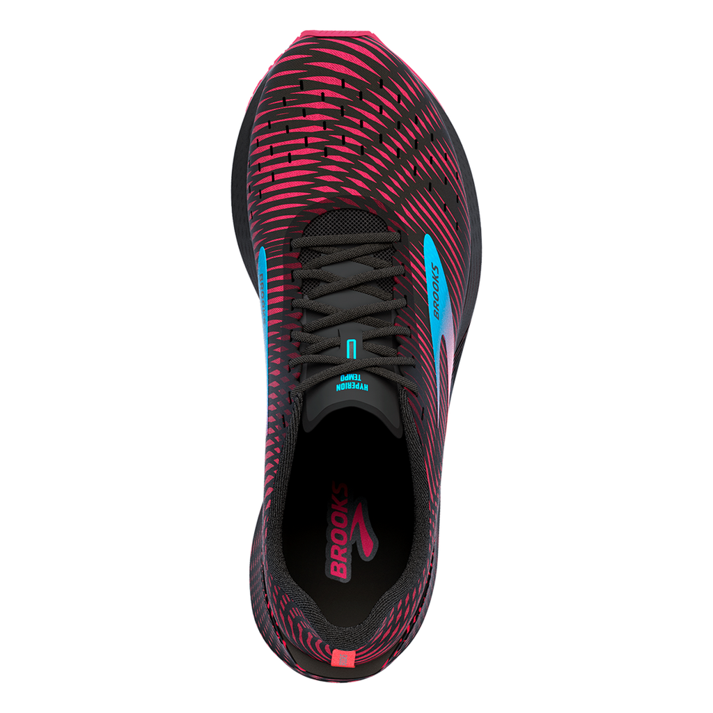 Brooks Hyperion Tempo — Black - Coral - Purple — Size B — Width 6 — Alternate View 35