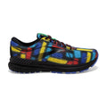 Brooks Adrenaline GTS 21 Victory — Black - Red - Blue — Size B — Width 10.5 — Front View