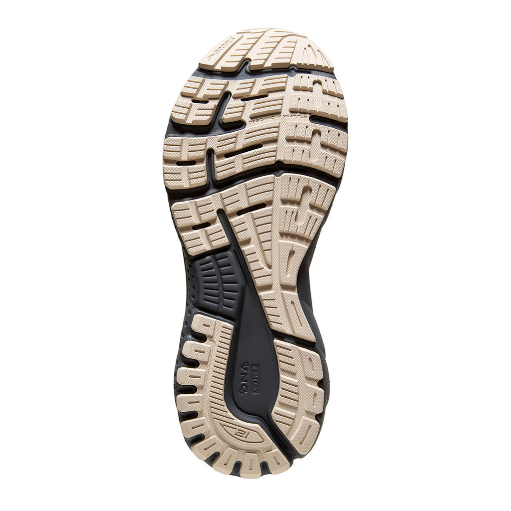 Brooks Adrenaline GTS 21 Brand — Almond - Ombre - Metallic — Size B — Width 10.5 — Top View