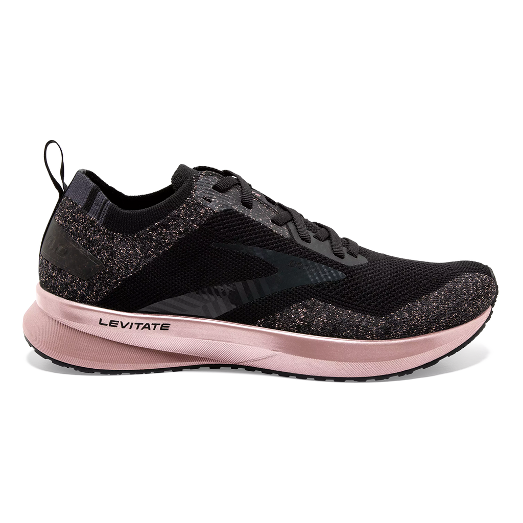 Brooks Levitate 4 — Black - Ebony - Rose Gold — Size B — Width 6.5 — Alternate View 9