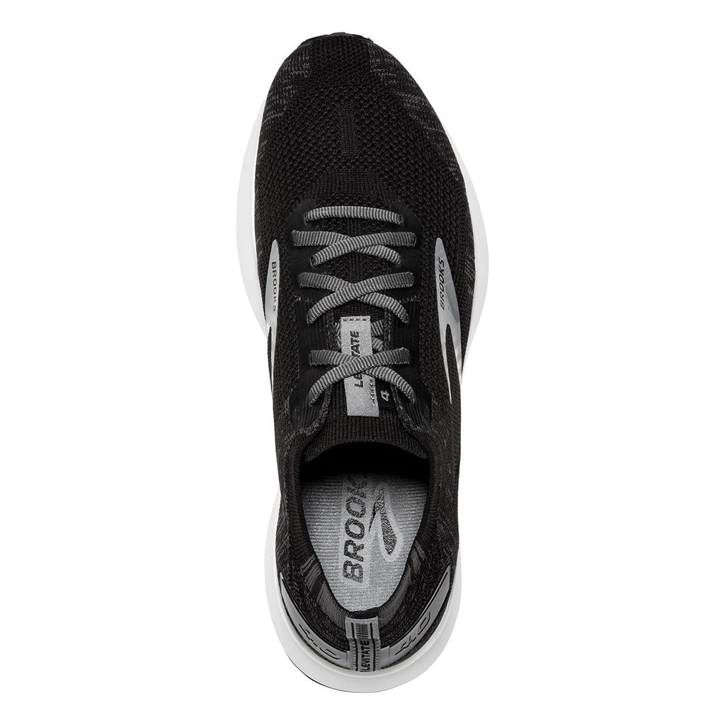 Brooks Levitate 4 — Black - Ebony - Rose Gold — Size B — Width 6.5 — Lifestyle View