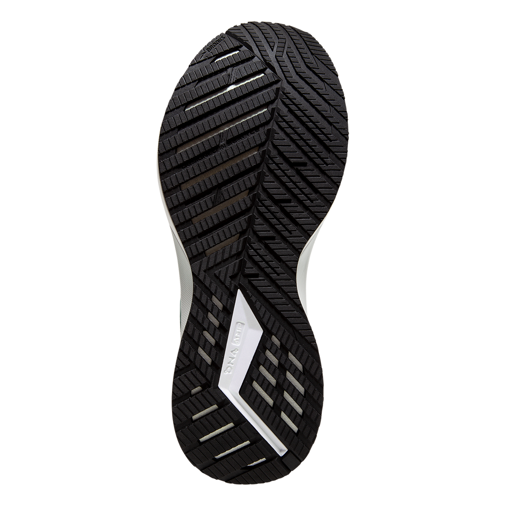 Brooks Levitate 4 — Black - Ebony - Rose Gold — Size B — Width 6.5 — Top View