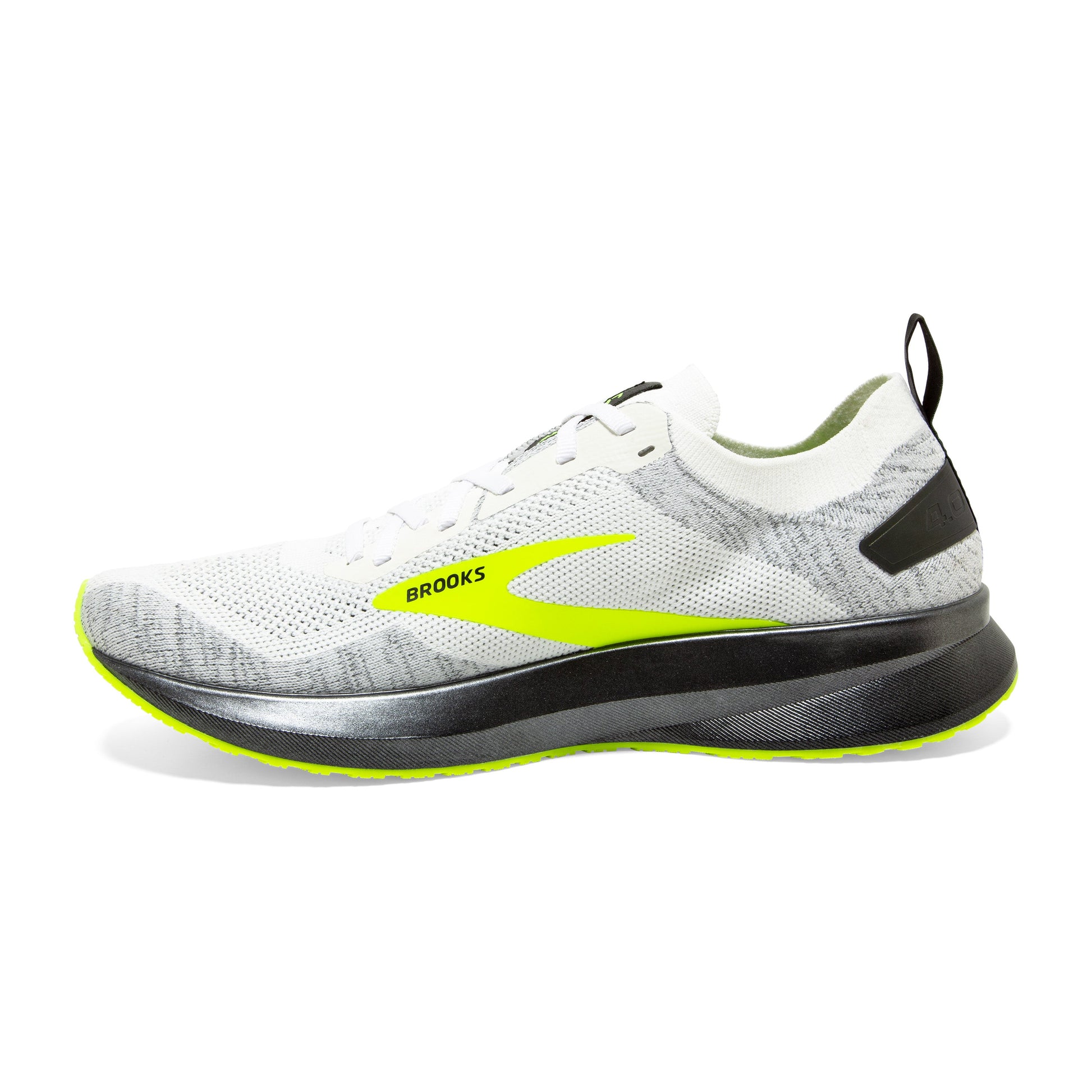 Brooks Levitate 4 Run Visible — Black - Nightlife — Size B — Width 10.5 — Lifestyle View
