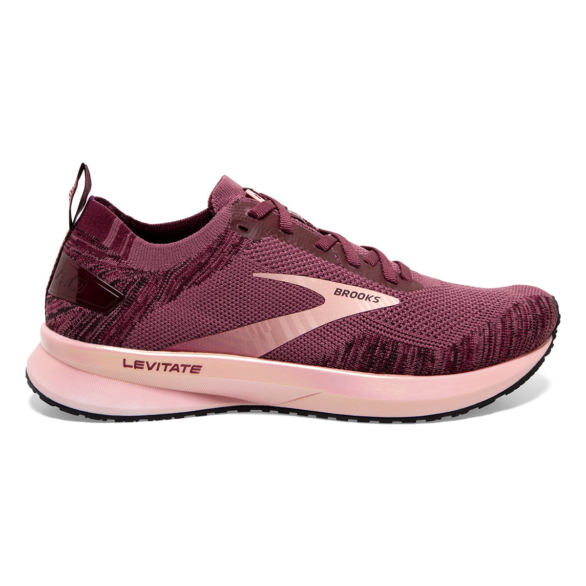 Brooks Levitate 4 — Black - Ebony - Rose Gold — Size B — Width 6.5 — Alternate View 25