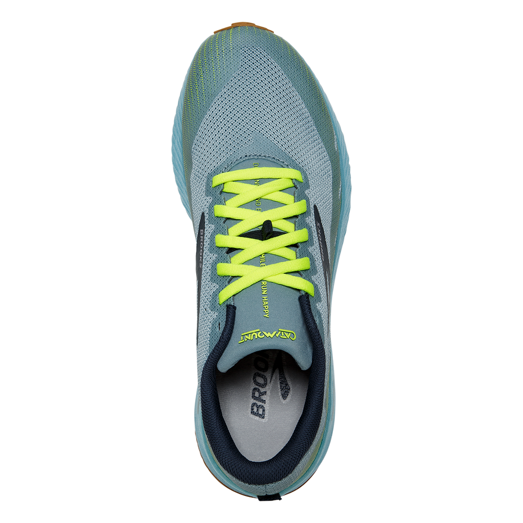 Brooks Catamount — Deep Cobalt - Diva Pink - Oyster Mushroom — Size B — Width 11 — Alternate View 11