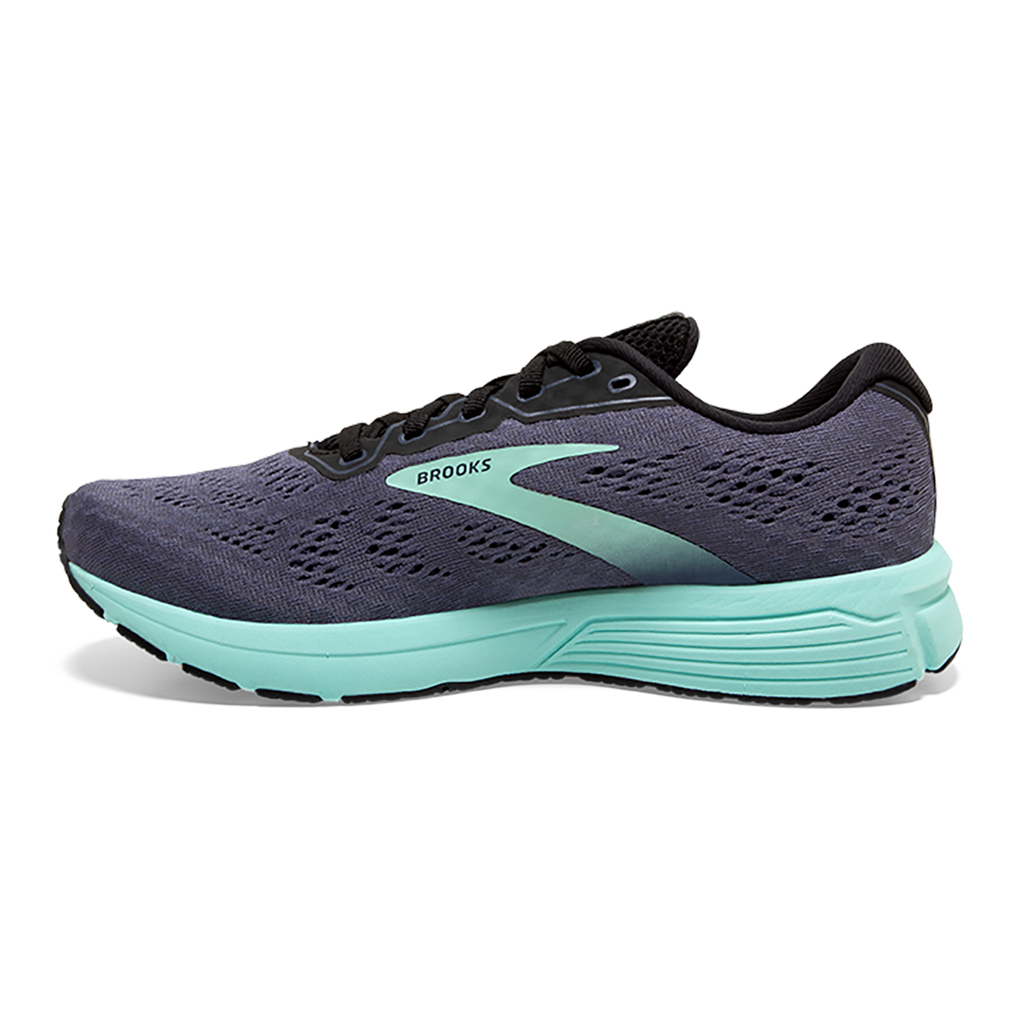 Brooks Anthem 4 — Black - Ebony - Metallic — Size B — Width 10.5 — Side View