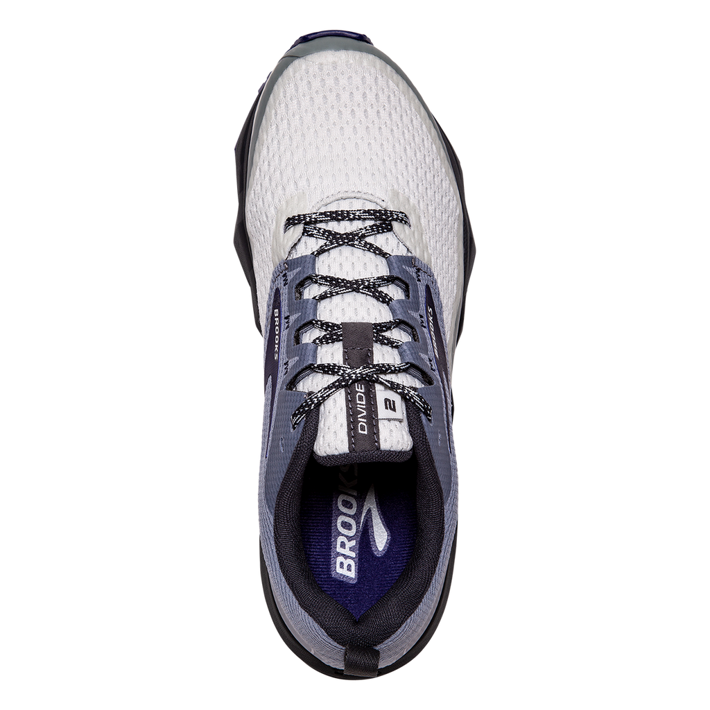 Brooks Divide 2 — Grey - Dawn - Blue Ribbon — Size B — Width 10.5 — Alternate View 7